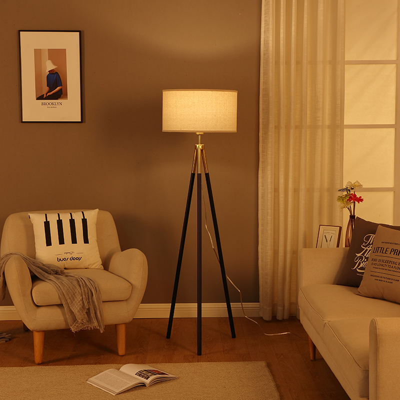 black gold floor lamp-4