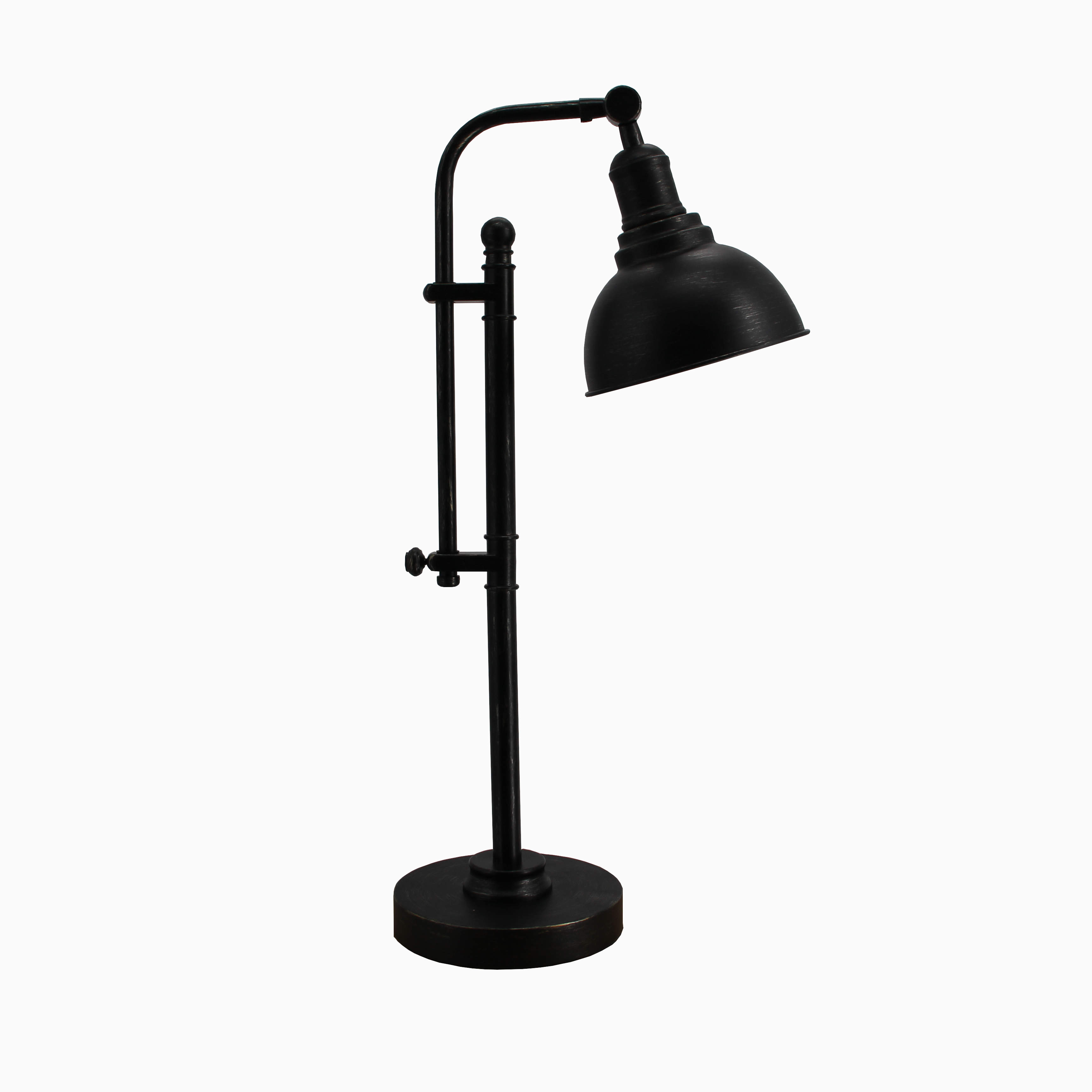 lampe de table en métal noir-1
