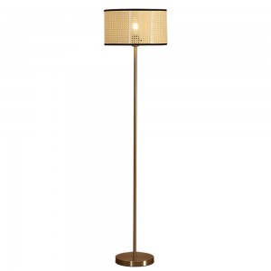 brushed gold floor lamp-1