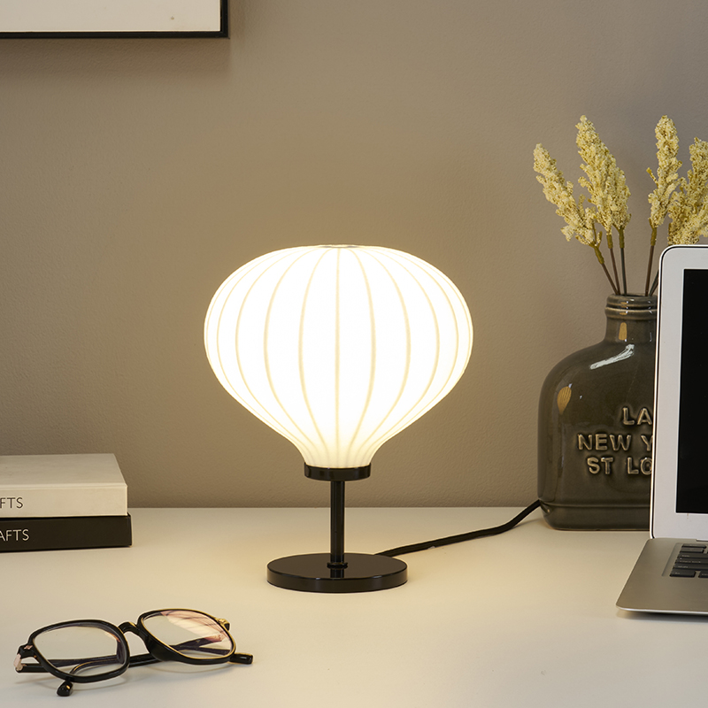 Cocoon Resin Table Lamp-5