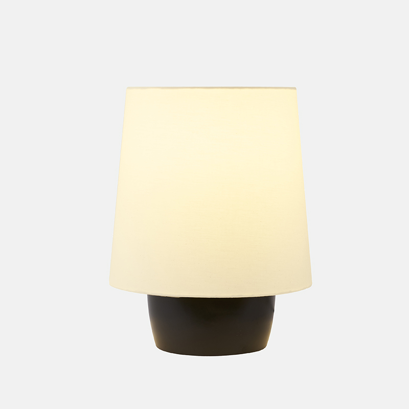 Black Ceramic Table Lamp-1