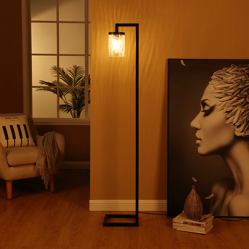crackle glass floor lamp-4