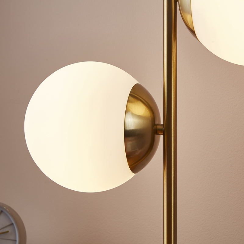 double glass sphere table lamp-7