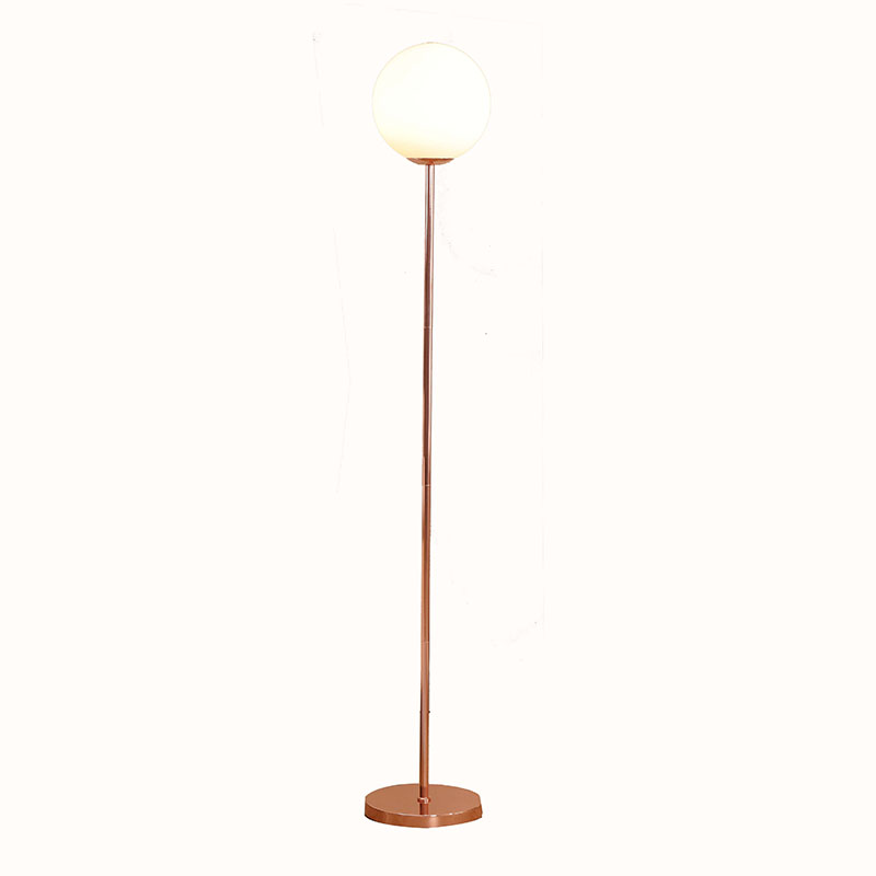 Rose Gold Floor Lamp Metal Goodly Light Gl Flm010