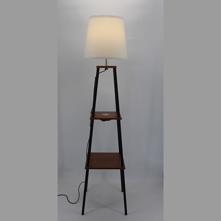 floor lamp with charging station-3