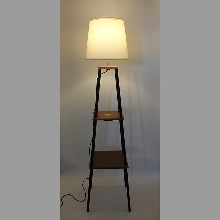 floor lamp with charging station-4