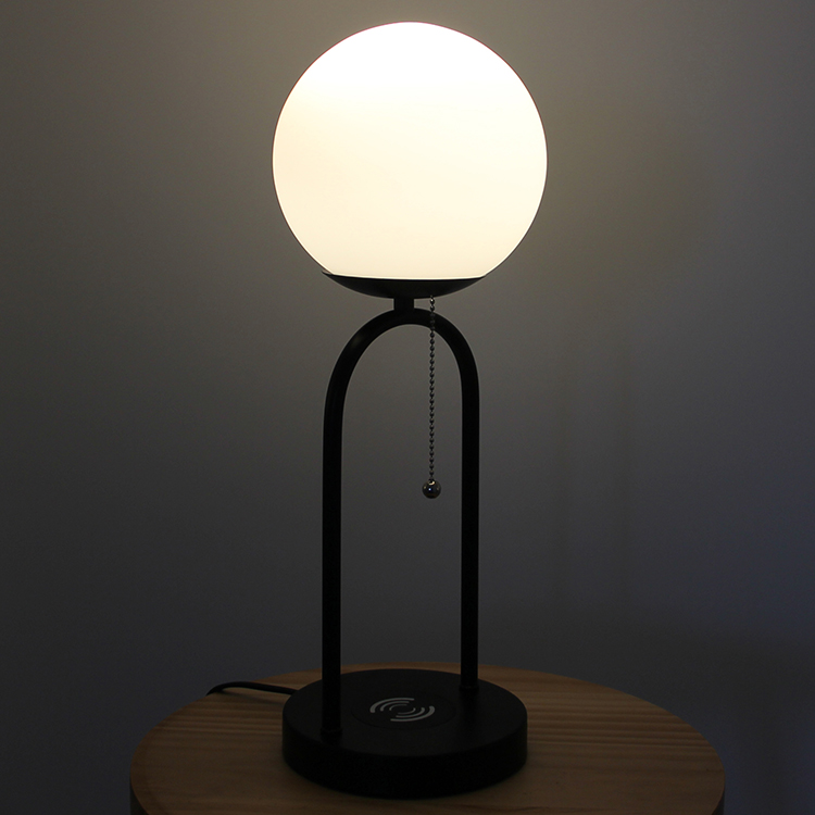 glass and metal table lamp-4