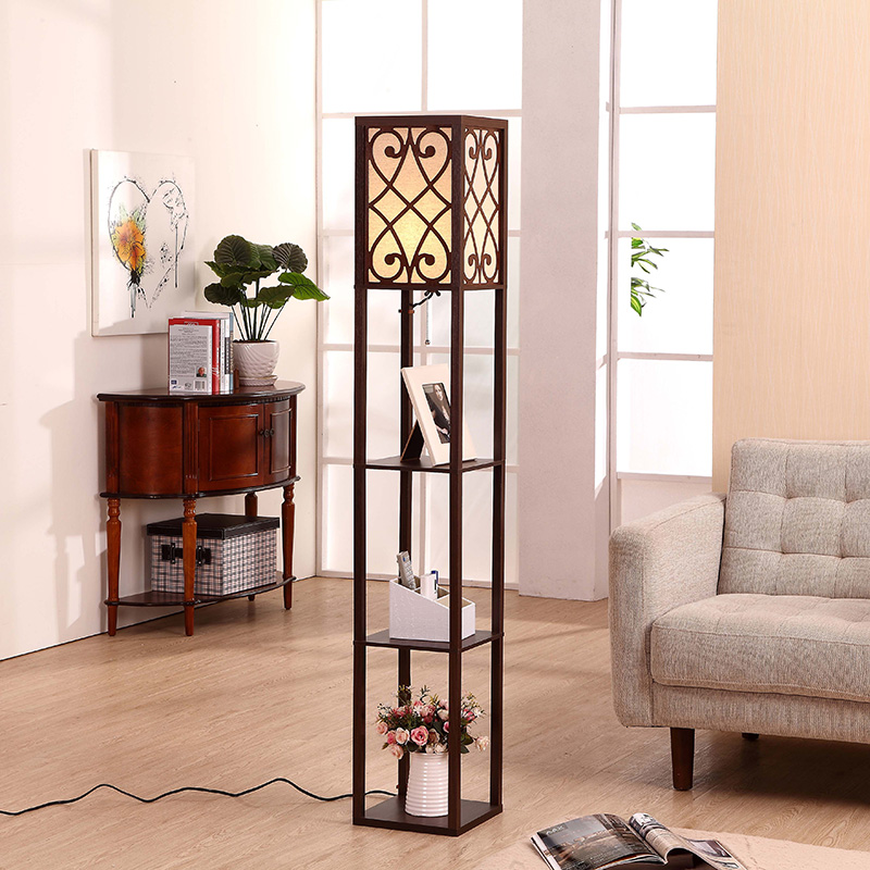 https://www.goodly-light.com/63-h-black-wooden-shelf-floor-lamp-with-floral-shade-panels-for-warm-bedroom-and-living-room-gl-flws024。 html