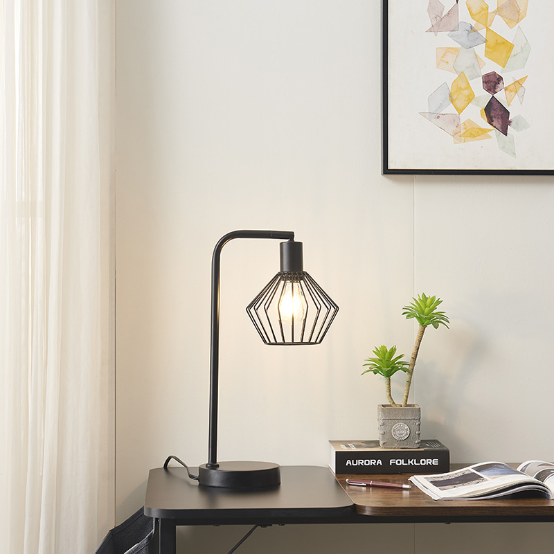 metal cage table lamp-3