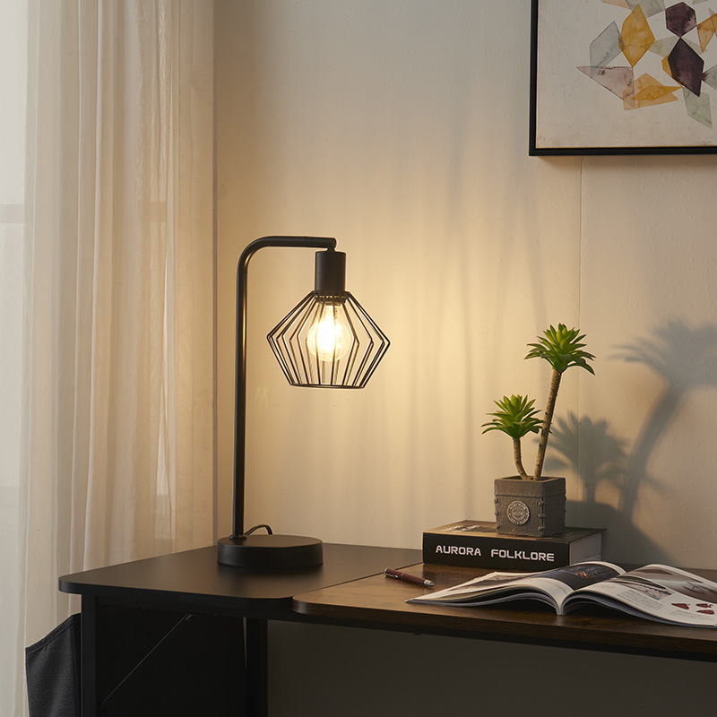 metal cage table lamp-4