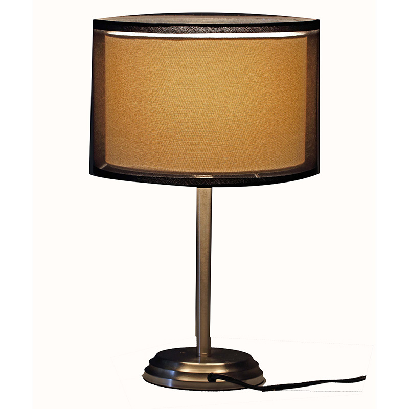 Nickel Table Lamp Double Goodly Light Gl Tlm018 Nickel Table Lamp Double Goodly Light Gl Tlm018