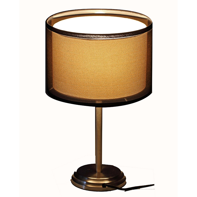 Nickel Table Lamp Double Goodly Light Gl Tlm018 Nickel Table Lamp Double