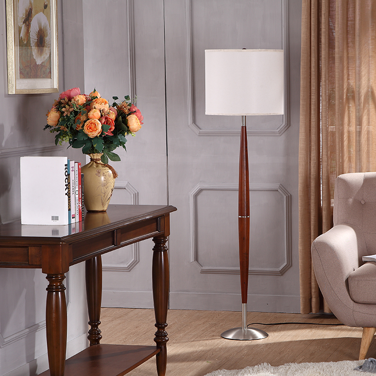 wood and metal floor lamp 5